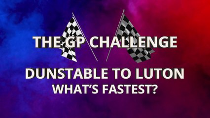 Bike vs Bus: What's the fastest way between Dunstable and Luton?