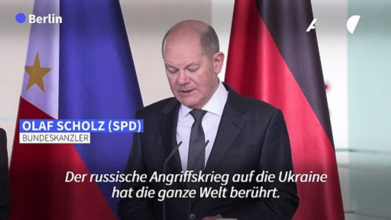 Scholz: Wirtschaftliche Folgen des Ukraine-Kriegs 'dramatisch'