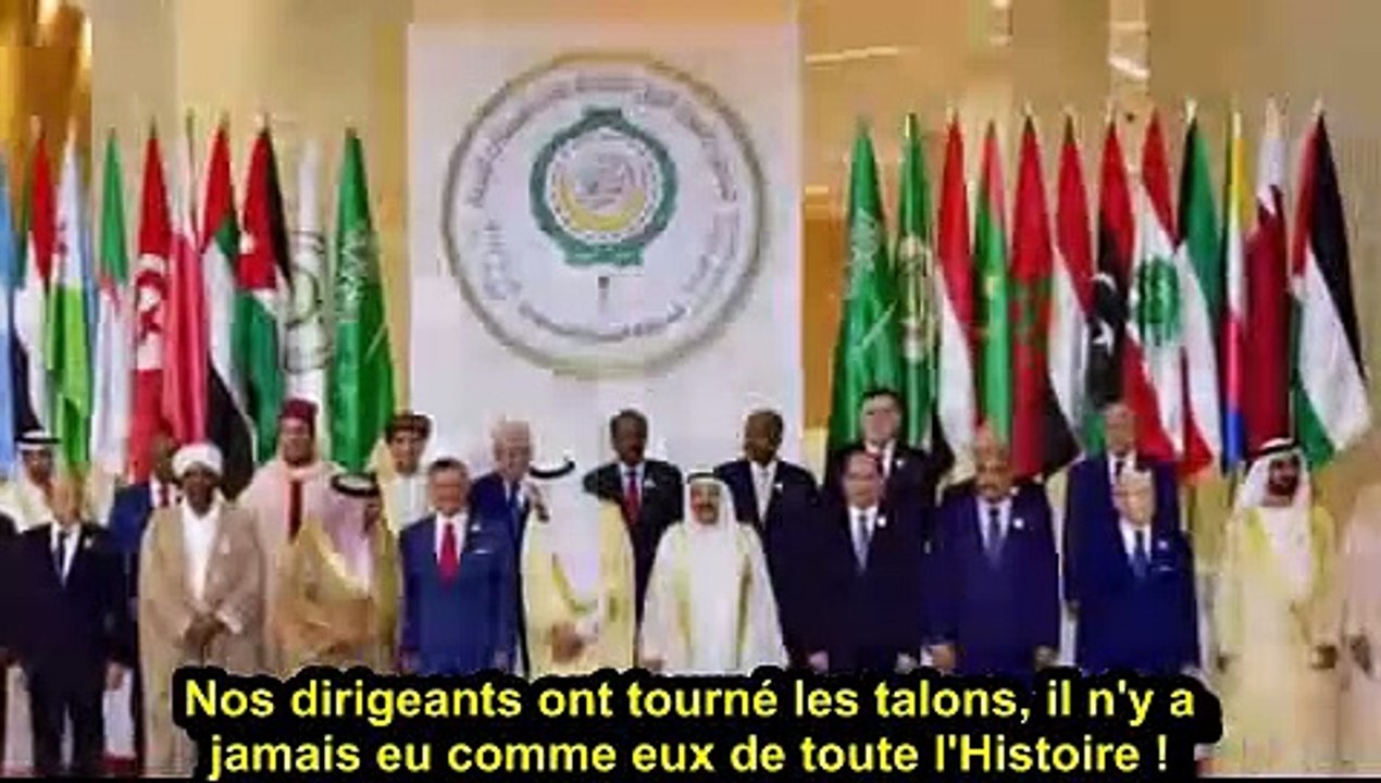 Poème satirique:  Les dirigeants arabes