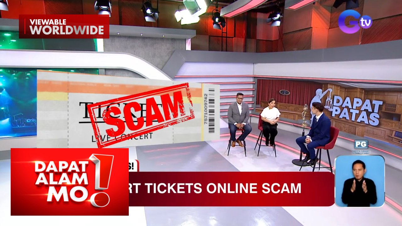 Ano ang sinasabi ng batas pagdating sa usaping concert ticket scams? | Dapat Alam Mo!