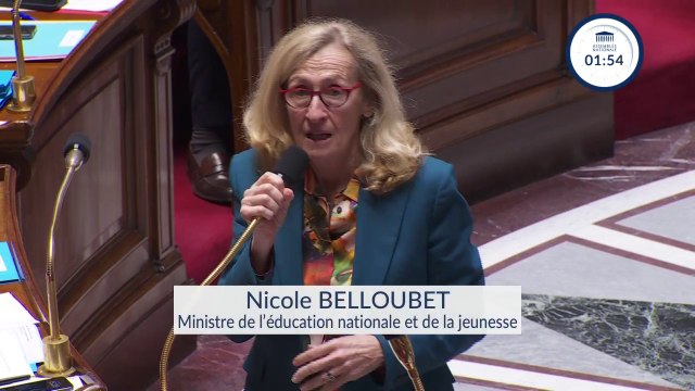 Éducation en Seine-Saint-Denis: Je ne compte absolument pas renoncer au choc des savoirs affirme Nicole Belloubet, ministre de l'Éducation nationale et de la jeunesse
