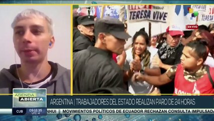 Del Pópolo: la inflación es el eje de la ofensiva de Milei contra trabajado