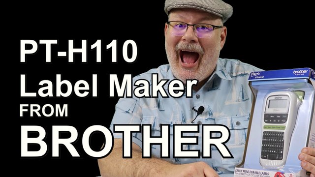 BROTHER P-Touch PT-H110 Label Maker 4K