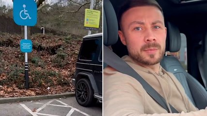 Self-proclaimed ‘rich man’ explains why he parks in disabled bay, dividing internet
