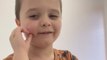Mischievous boy doesn't hold back one bit after mom green lights the 'Bad Word' challenge
