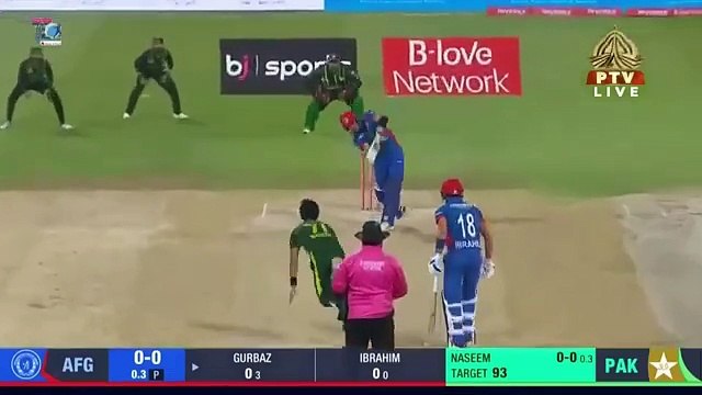 Pakistan vs Afghanistan _ Gurbaz _ Nabi Sixes _ T20 Cricket Highlights پاکستان بمقابله افغانستان(360P)