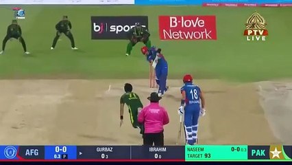 Pakistan vs Afghanistan _ Gurbaz _ Nabi Sixes _ T20 Cricket Highlights پاکستان بمقابله افغانستان(360P)