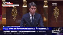 Gabriel Attal sur le soutien à l'Ukraine: 