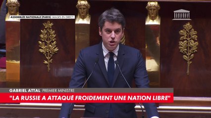 Gabriel Attal : «Certains en Russie n'ont jamais accepté l'eclatement de l'URSS et l'indépendance de l'Ukraine».