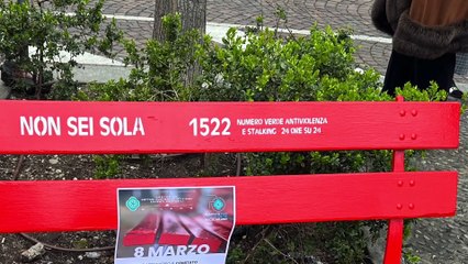 PANCHINA ROSSA PIAZZA FONTANA
