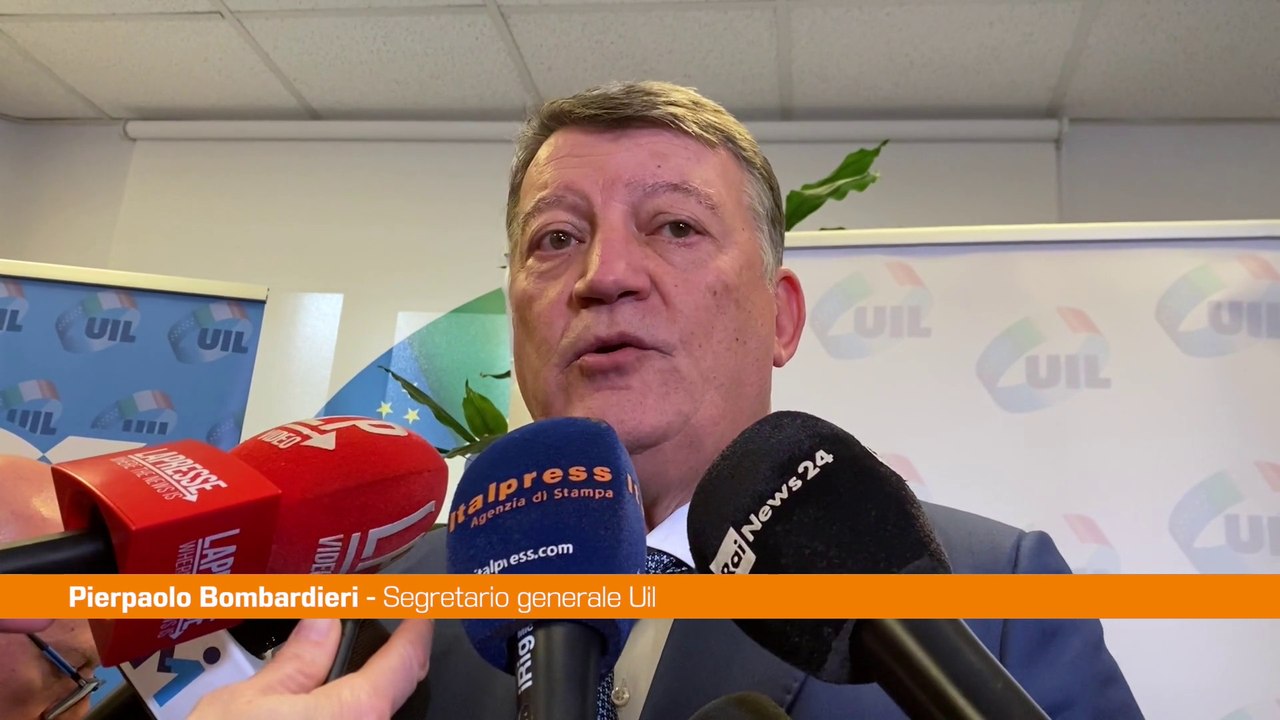 Uil, Bombardieri "Continueremo mobilitazione per sicurezza sul lavoro"