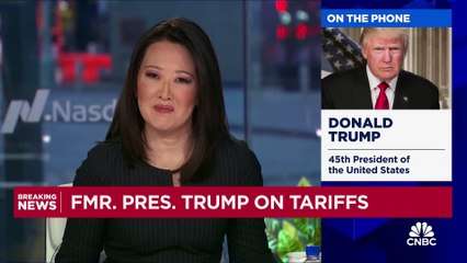 Former President Donald Trump- China is, right now, our boss_Full-HD