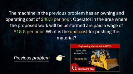 CE Board MSTE Problem 2 (Engineering Mathematics) - CE April 2023