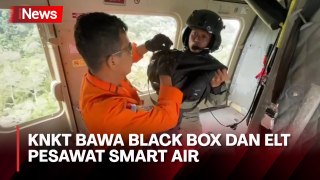 Black Box dan ELT Pesawat Smart Air Diserahkan Tim SAR Gabungan ke KNKT