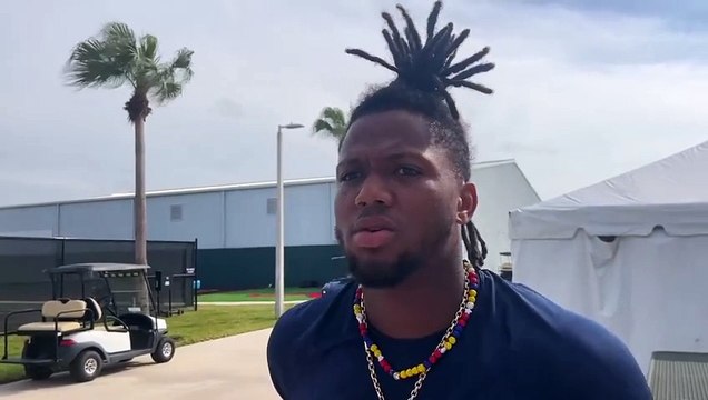 Ronald Acuña Jr Me siento bien y jugaré cuando me digan que puedo jugar