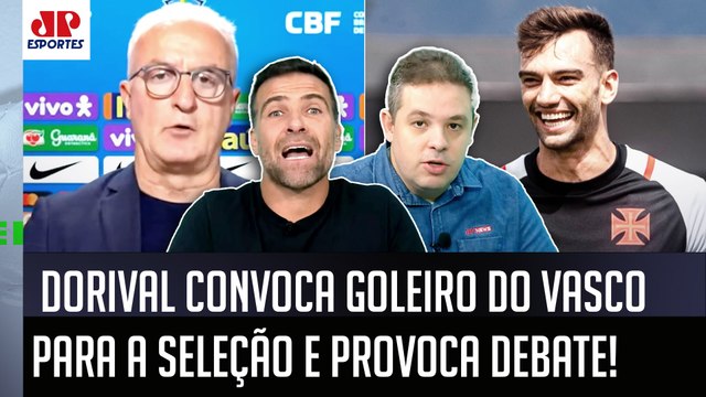 Eu NÃO TERIA FEITO ISSO, cara! O Dorival pra mim... Léo Jardim, do Vasco, é CONVOCADO pra Seleção!