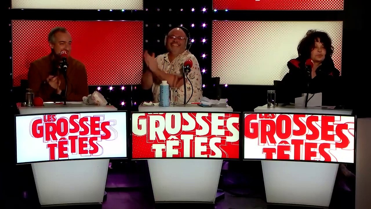 Yoann Riou en famille aux Grosses Têtes