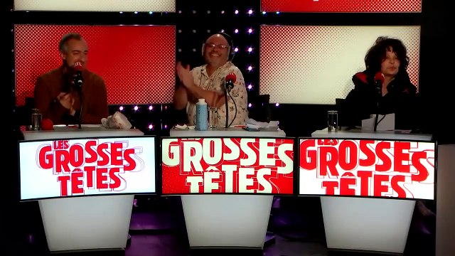 Yoann Riou en famille aux Grosses Têtes