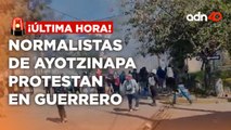 ¡Última Hora! Normalistas de Ayotzinapa protestan en la Fiscalía Estatal de Guerrero