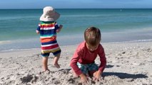 4 y/o boy grabs his baby bro to stop him from getting into water *THE ENDING WILL LEAVE YOU IN SPLITS!*