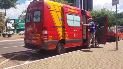 Mulher de 66 anos é atropelada na Avenida Brasil, no Centro de Cascavel