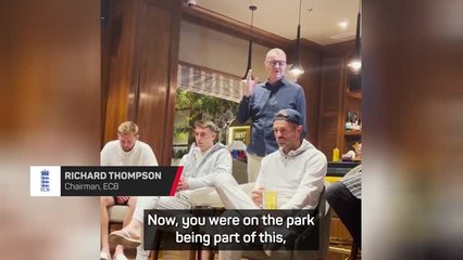 ECB Chairman commemorates Jimmy Anderson's 700th test wicket