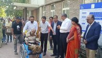 अहमदाबाद :सिविल अस्पताल में 350 दिव्यांग व जरूरतमंदों को बांटे साधन