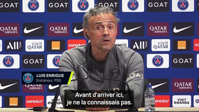 Luis Enrique : Je pensais que la Ligue 1 était facile mais c'est tout le contraire
