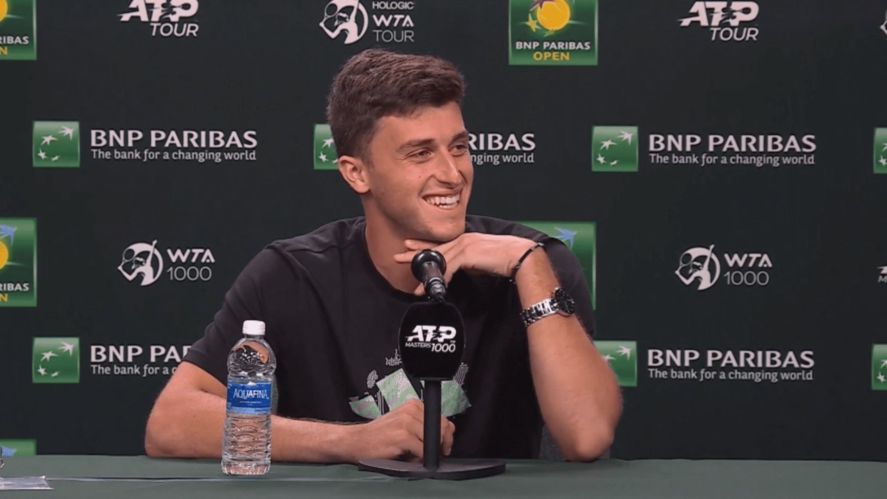 ATP - Indian Wells 2024 - Luca Nardi, 123e ATP, a battu son idole Novak Djokovic : "J'ai toujours son poster dans ma chambre"