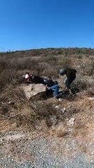 New Motorcyclist Drives Off Curve