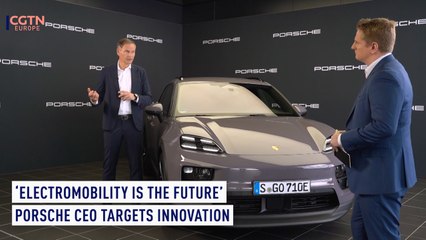 Porsche CEO: 'Electromobility is the future'