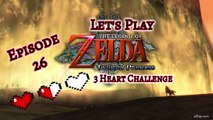 Let's Play - Legend of Zelda - Twilight Princess 3 Heart Run - Episode 26 - Arbiter's Grounds Part 2