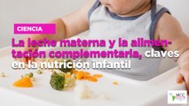La leche materna y la alimentación complementaria, claves en la nutrición infantil