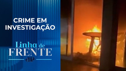 Casa do presidente do União Brasil é incendiada | LINHA DE FRENTE
