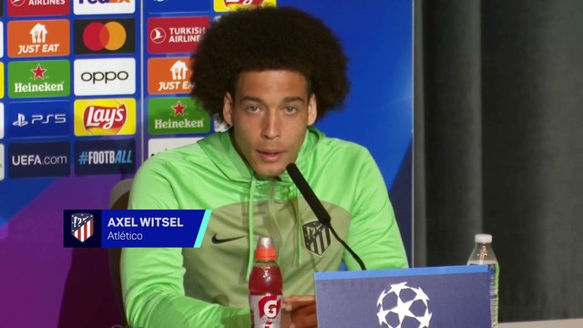 Witsel : “Grizi est un joueur clé, nous sommes très heureux qu'il soit de retour”