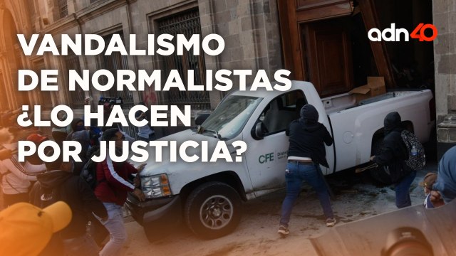 Vandalismo de normalistas de Ayotzinapa, el resultado de una herida que no cierra I República Mx