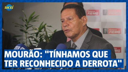 Mourão sobre eleições: "Tínhamos que ter reconhecido a derrota"