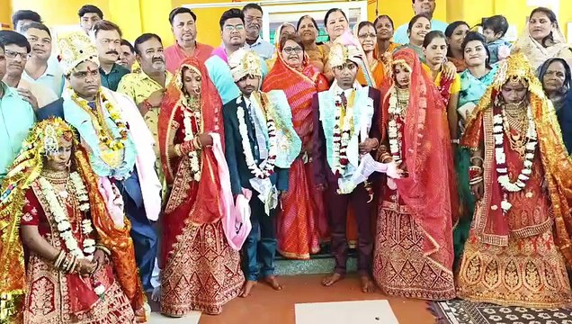 Spouses become partners in mass marriage conference, sometimes the in-laws will stay in their parents' house