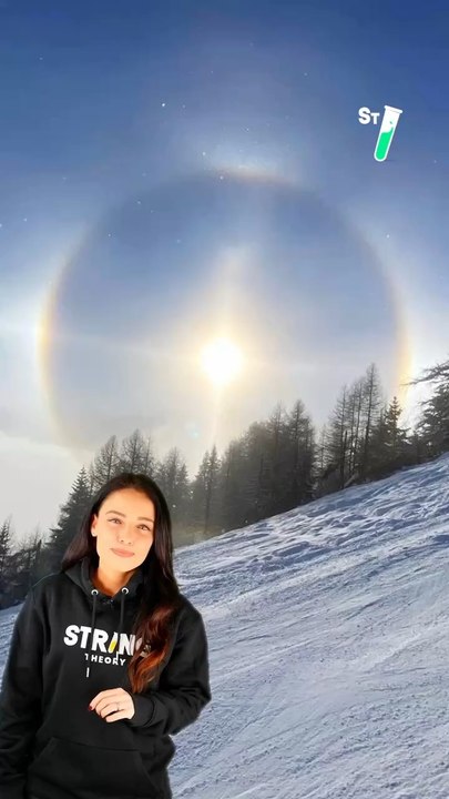 Parfois on peut apercevoir 3 soleils. Ou presque ! @virginiehilssone te donne l'explication scientifique derrière la formation de ce phénomène extraordinaire !