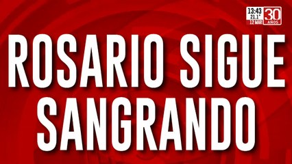 Rosario violenta: otro asesinato en Rosario