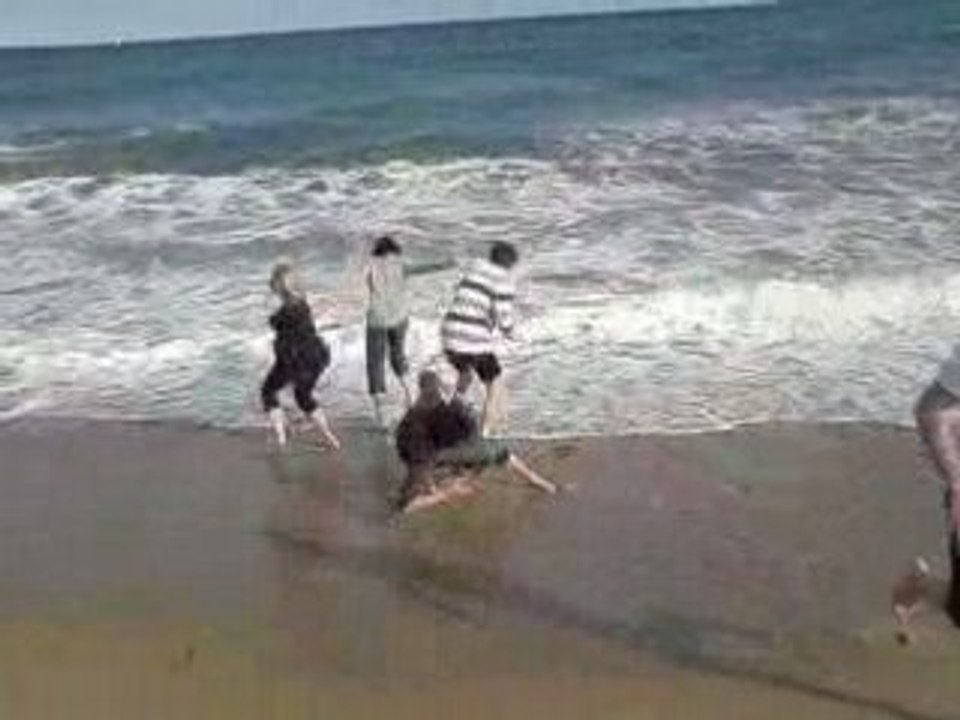gautier a la plage