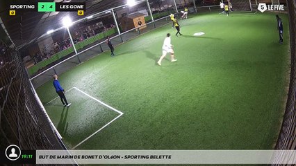 But de Marin de Bonet d’Oléon - SPORTING BELETTE
