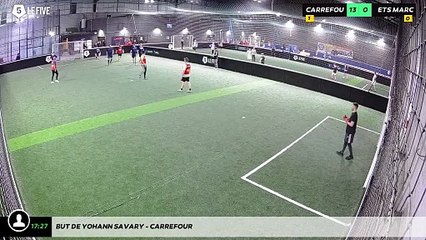But de Yohann Savary - Carrefour