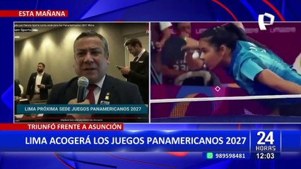 Gustavo Adrianzén tras elección de Lima como sede de los Panamericanos 2027: “Serán los mejores”