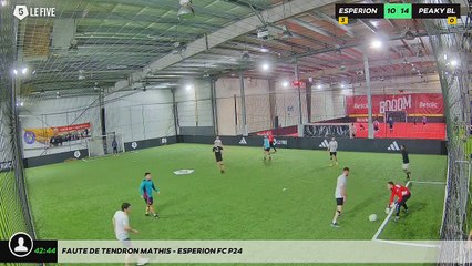 Faute de Tendron Mathis - Esperion FC p24