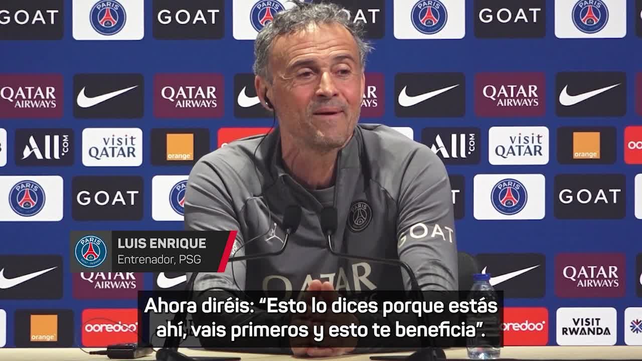 Rueda de prensa Luis Enrique: Al Khealifi, Mbappé y la Ligue 1