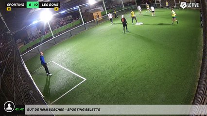 But de Rémi BOSCHER - SPORTING BELETTE