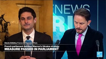 'This is a non-binding vote but important for the French President Emmanuel Macron'