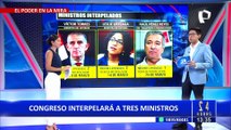 Perú Libre no otorgará voto de confianza al gabinete del premier Adrianzén