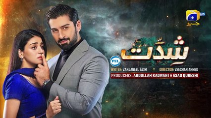 Shiddat Episode 09 [Eng_Sub] Muneeb Butt Anmol Baloch Digitally Presented by PEL 11th Mar 2024(720p)